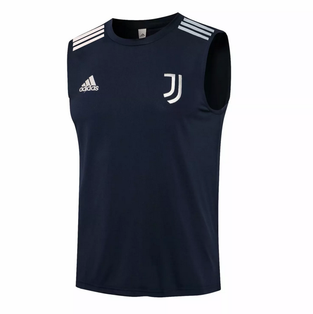 2021/22 Juventus Navy Soccer Vest T-Shirt